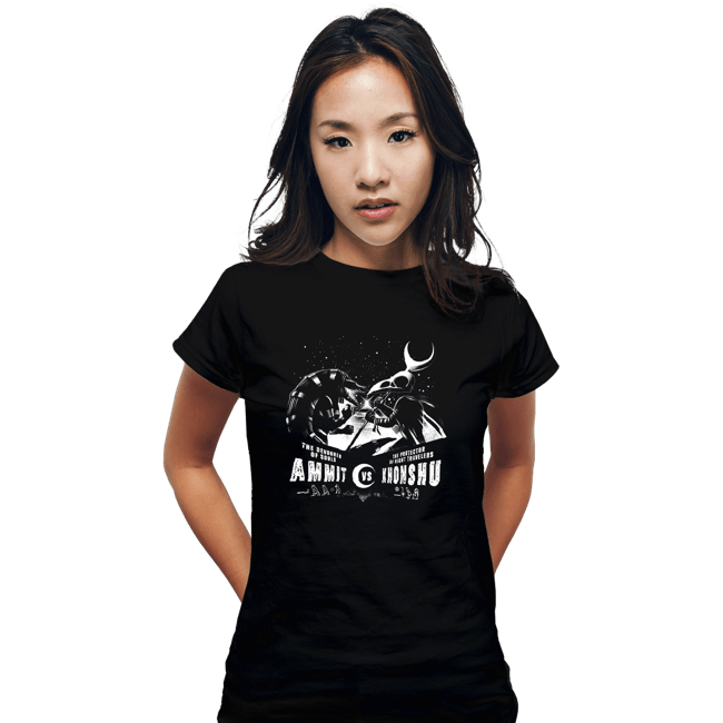 Secret_Shirts Fitted Shirts, Woman / Small / Black Battle Of The Egyptian Gods