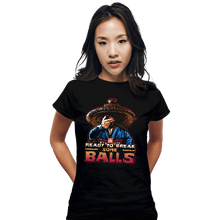 Load image into Gallery viewer, Shirts Fitted Shirts, Woman / Small / Black Ball Breaker
