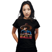 Load image into Gallery viewer, Shirts Fitted Shirts, Woman / Small / Black Ball Breaker
