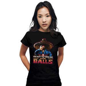 Shirts Fitted Shirts, Woman / Small / Black Ball Breaker