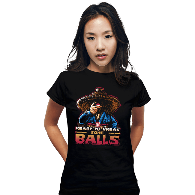 Shirts Fitted Shirts, Woman / Small / Black Ball Breaker