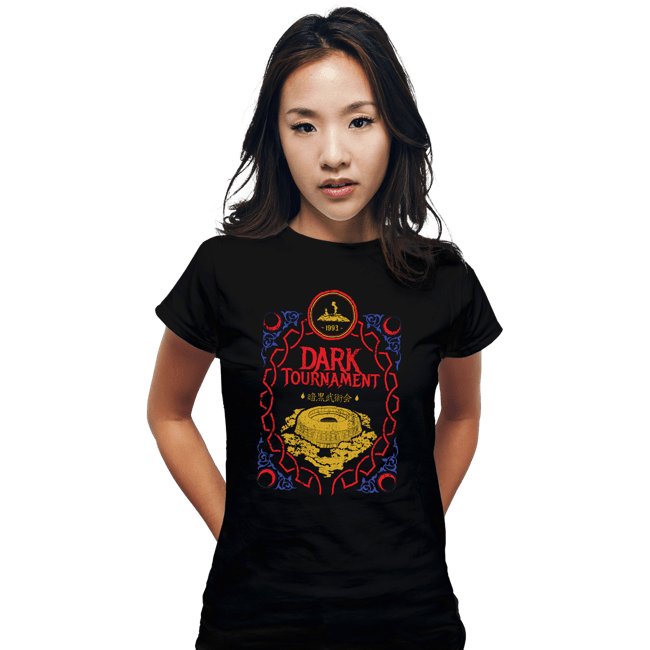 Secret_Shirts Fitted Shirts, Woman / Small / Black Dark Tournament.