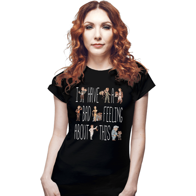 Shirts Fitted Shirts, Woman / Small / Black Bad Feeling