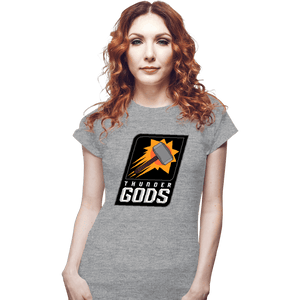 Shirts Fitted Shirts, Woman / Small / Sports Grey Thunder Gods