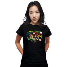 Load image into Gallery viewer, Secret_Shirts Fitted Shirts, Woman / Small / Black The Spider Yaga
