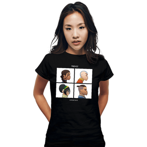 Secret_Shirts Fitted Shirts, Woman / Small / Black Bending Friendz