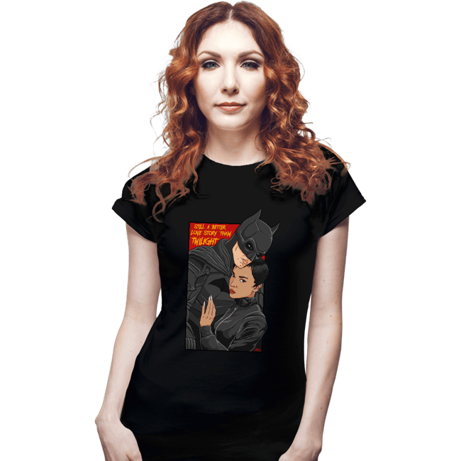 Daily_Deal_Shirts Fitted Shirts, Woman / Small / Black Better Love Story