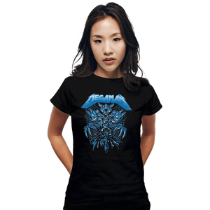 Secret_Shirts Fitted Shirts, Woman / Small / Black Mega Rockman Secret Sale