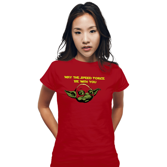 Secret_Shirts Fitted Shirts, Woman / Small / Red Speed Force