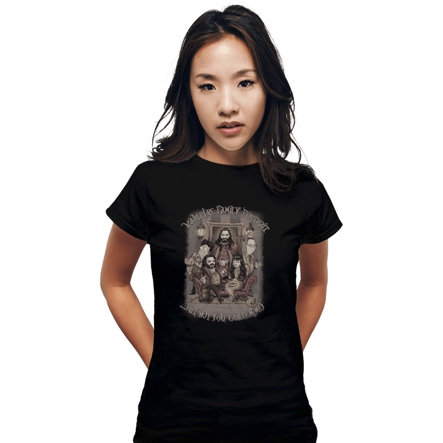 Shirts Fitted Shirts, Woman / Small / Black Vampire Family Portrait