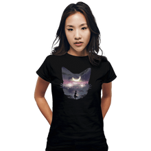 Load image into Gallery viewer, Shirts Fitted Shirts, Woman / Small / Black Moon Chaser
