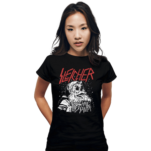 Secret_Shirts Fitted Shirts, Woman / Small / Black The Sleigher