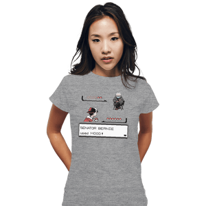 Shirts Fitted Shirts, Woman / Small / Sports Grey Bernie Battle!