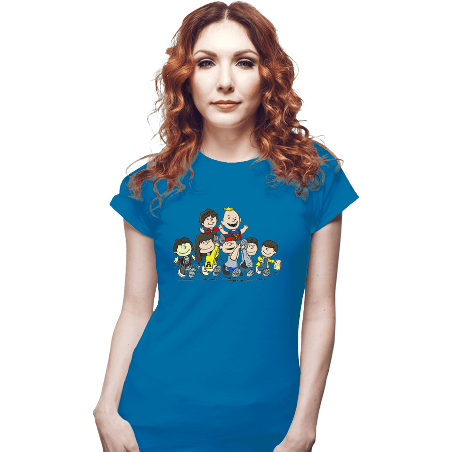 Shirts Fitted Shirts, Woman / Small / Sapphire Goonuts