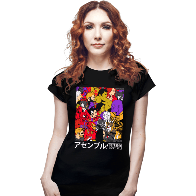Shirts Fitted Shirts, Woman / Small / Black Assemble!