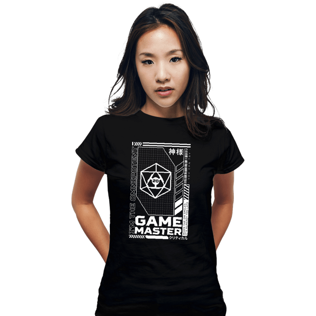Shirts Fitted Shirts, Woman / Small / Black Cyberpunk DM