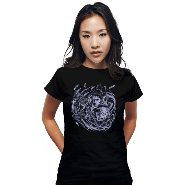 Secret_Shirts Fitted Shirts, Woman / Small / Black Shinobi of Divine Heir