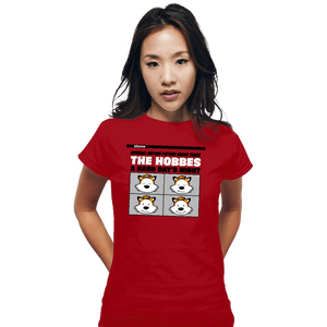 Daily_Deal_Shirts Fitted Shirts, Woman / Small / Red The Hobbes Album