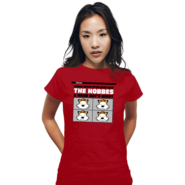 Daily_Deal_Shirts Fitted Shirts, Woman / Small / Red The Hobbes Album