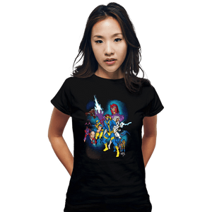 Secret_Shirts Fitted Shirts, Woman / Small / Black Mutant Wars