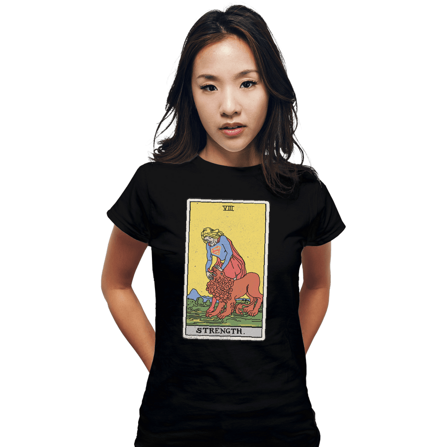 Shirts Fitted Shirts, Woman / Small / Black Strength