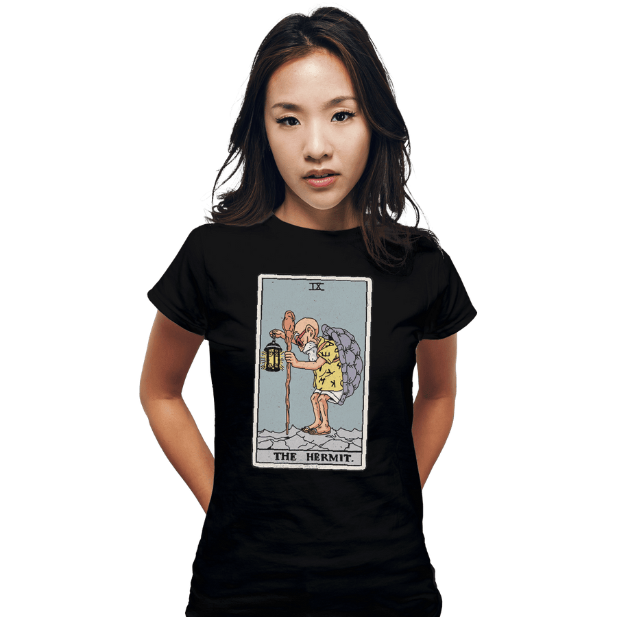 Shirts Fitted Shirts, Woman / Small / Black The Hermit