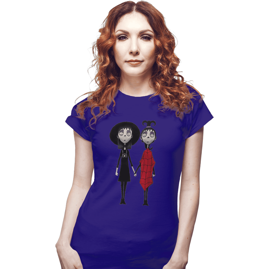 Shirts Fitted Shirts, Woman / Small / Violet The Deetz Twins