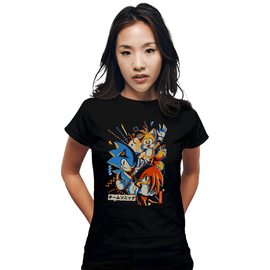 Shirts Fitted Shirts, Woman / Small / Black Team Mania