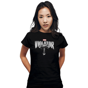 Shirts Fitted Shirts, Woman / Small / Black Demon Punisher