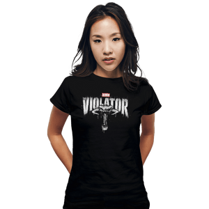 Shirts Fitted Shirts, Woman / Small / Black Demon Punisher