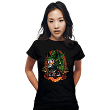 Load image into Gallery viewer, Shirts Fitted Shirts, Woman / Small / Black Cell Crest
