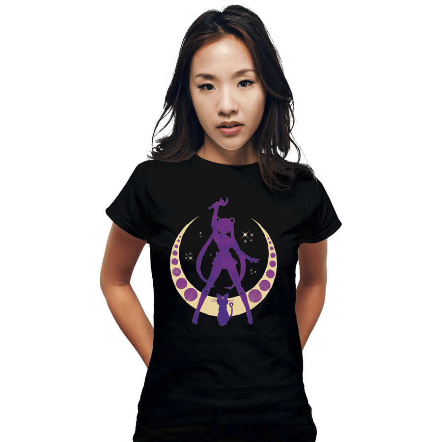 Shirts Fitted Shirts, Woman / Small / Black Champion of Justice