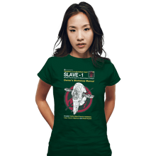 Load image into Gallery viewer, Secret_Shirts Fitted Shirts, Woman / Small / Irish green Slave 1 Manual
