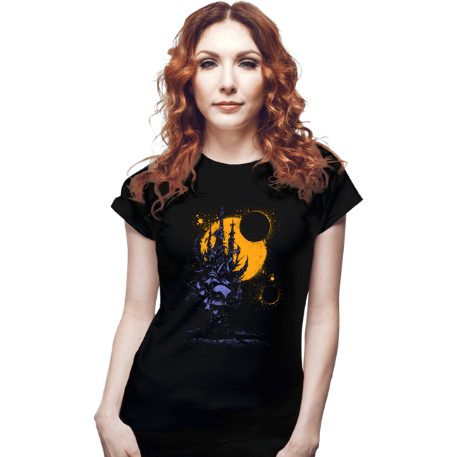 Daily_Deal_Shirts Fitted Shirts, Woman / Small / Black Castle of the Skeksis