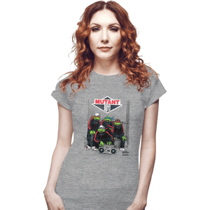 Shirts Fitted Shirts, Woman / Small / Sports Grey Mutant Boys
