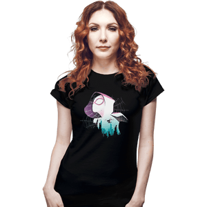 Shirts Fitted Shirts, Woman / Small / Black Spider Gwen