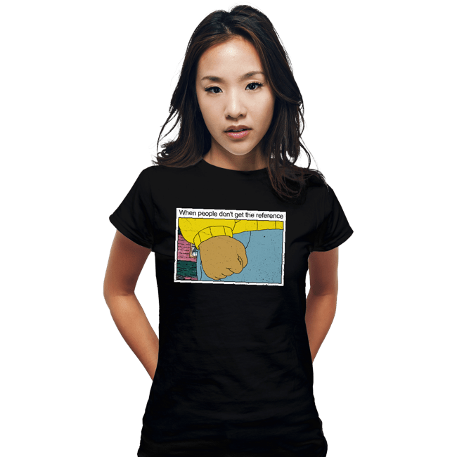 Secret_Shirts Fitted Shirts, Woman / Small / Black Arthur's Fist