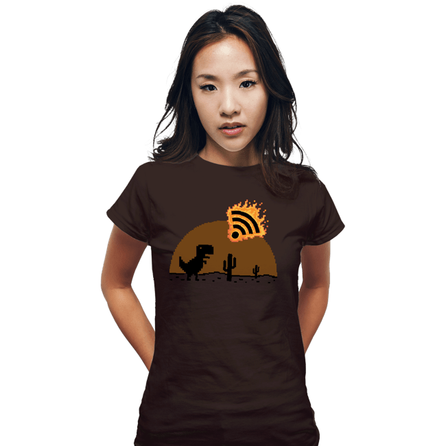 Shirts Fitted Shirts, Woman / Small / Black Apocalypsis Signal