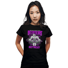 Load image into Gallery viewer, Shirts Fitted Shirts, Woman / Small / Black Decepticons Retreat
