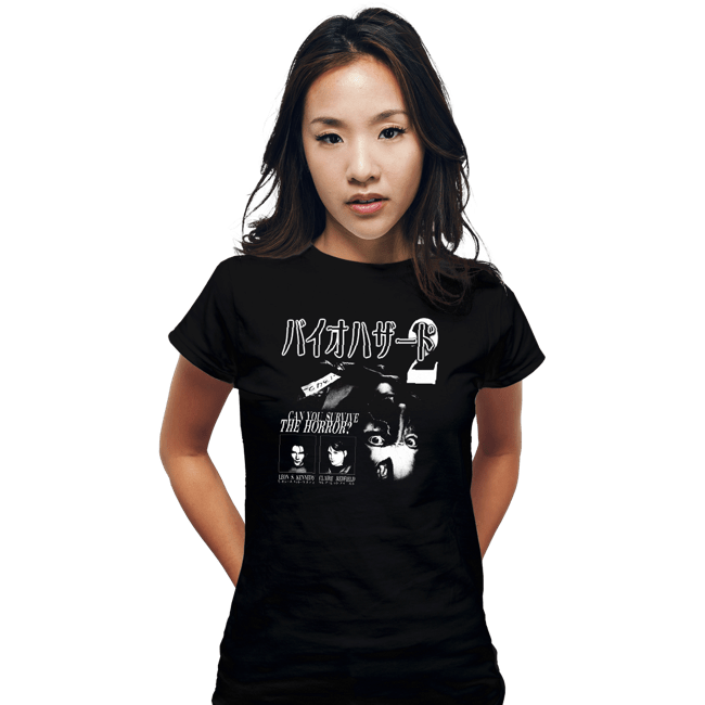 Secret_Shirts Fitted Shirts, Woman / Small / Black Can You Survive The Horror?