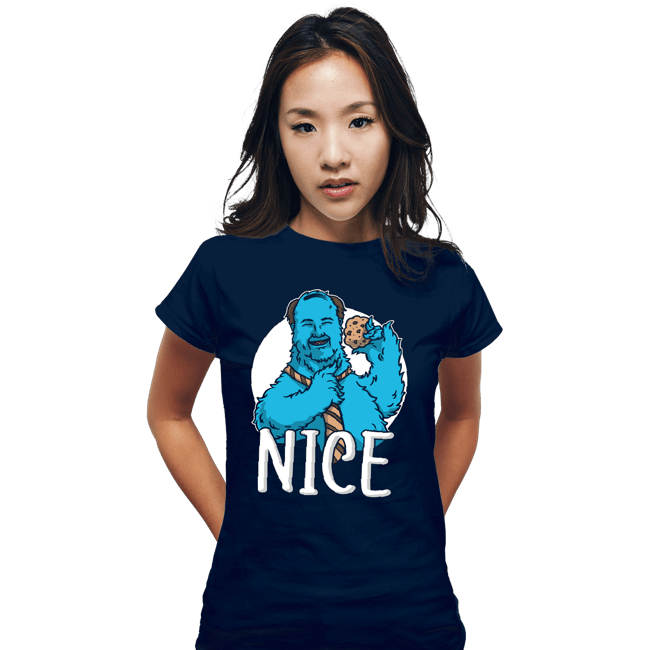 Shirts Fitted Shirts, Woman / Small / Navy Kevin Monster