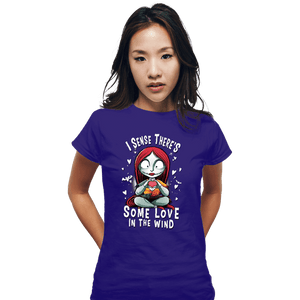 Daily_Deal_Shirts Fitted Shirts, Woman / Small / Violet Some Love In The Wind
