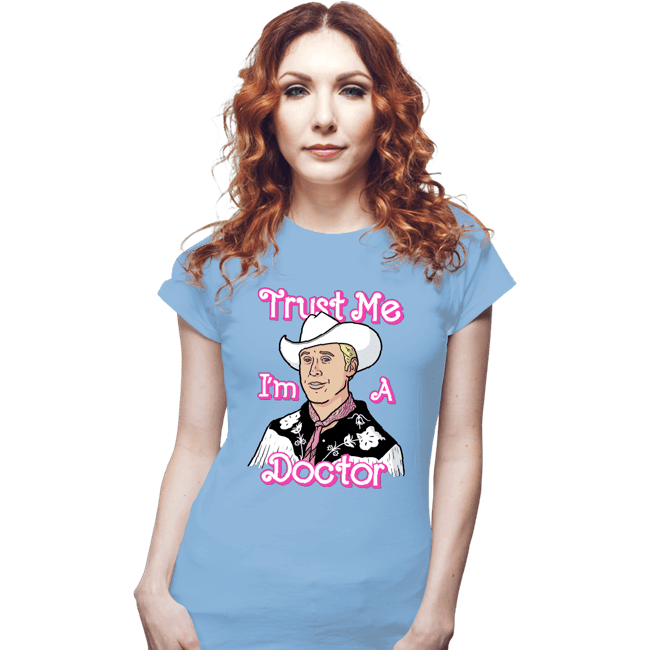 Secret_Shirts Fitted Shirts, Woman / Small / Powder Blue Doctor Doll