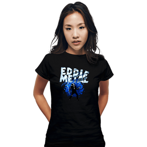 Shirts Fitted Shirts, Woman / Small / Black Eddie Metal
