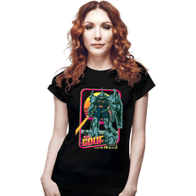 Load image into Gallery viewer, Daily_Deal_Shirts Fitted Shirts, Woman / Small / Black MS-07B Gouf
