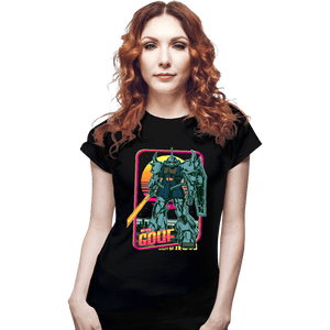 Daily_Deal_Shirts Fitted Shirts, Woman / Small / Black MS-07B Gouf