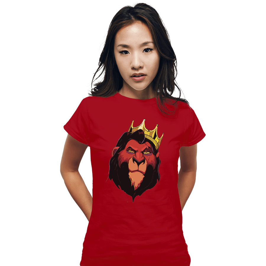 Shirts Fitted Shirts, Woman / Small / Red Notorious S.K.R.