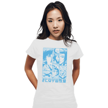 Load image into Gallery viewer, Shirts Fitted Shirts, Woman / Small / White Bebop

