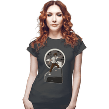 Load image into Gallery viewer, Shirts Fitted Shirts, Woman / Small / Charcoal Internet Surfer
