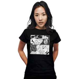 Shirts Fitted Shirts, Woman / Small / Black ORA